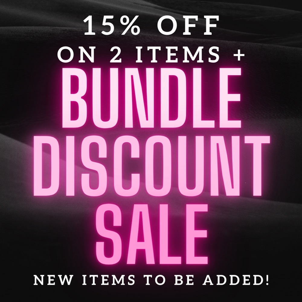 Bundle Discount!!!